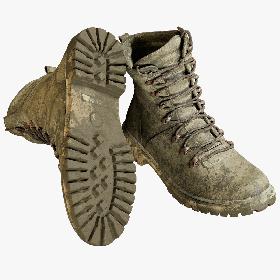 Boots Military Coyote Dirty model